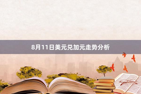 8月11日美元兑加元走势分析