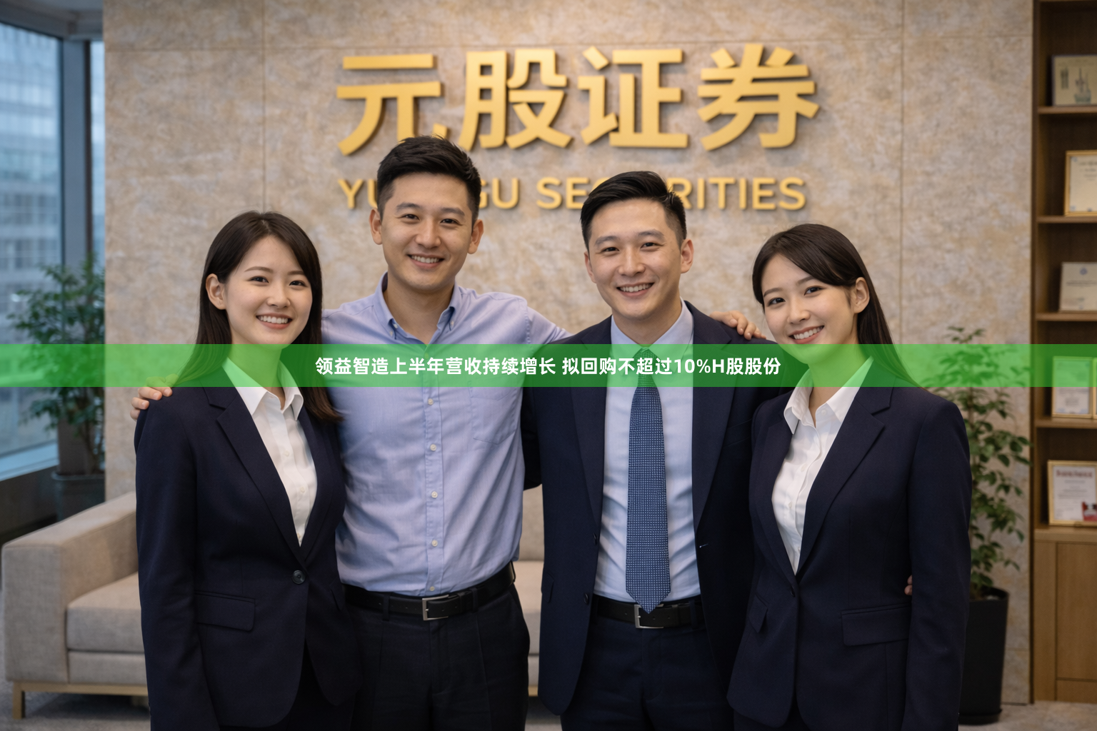 领益智造上半年营收持续增长 拟回购不超过10%H股股份